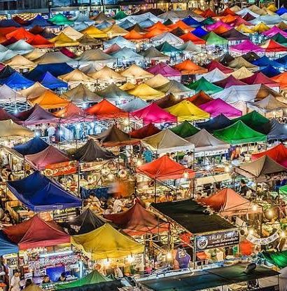 local market bangkok - travel treasures